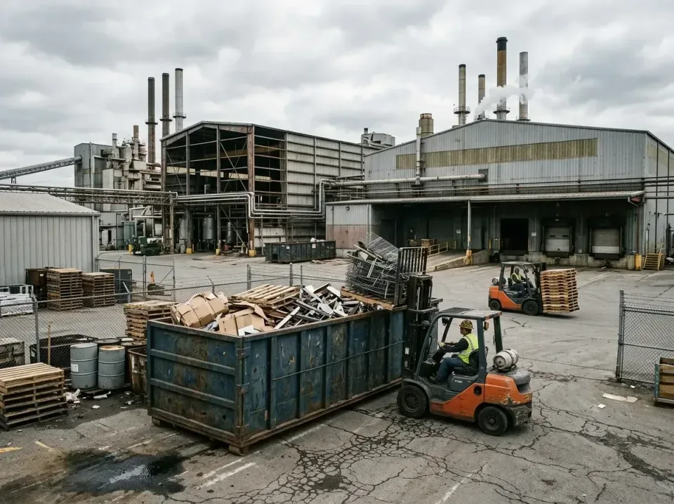 industrial-factory-scrap-conta-003 — frequently asked questions, Cheap Roll-off Dumpster Rentals in Scott AFB, IL